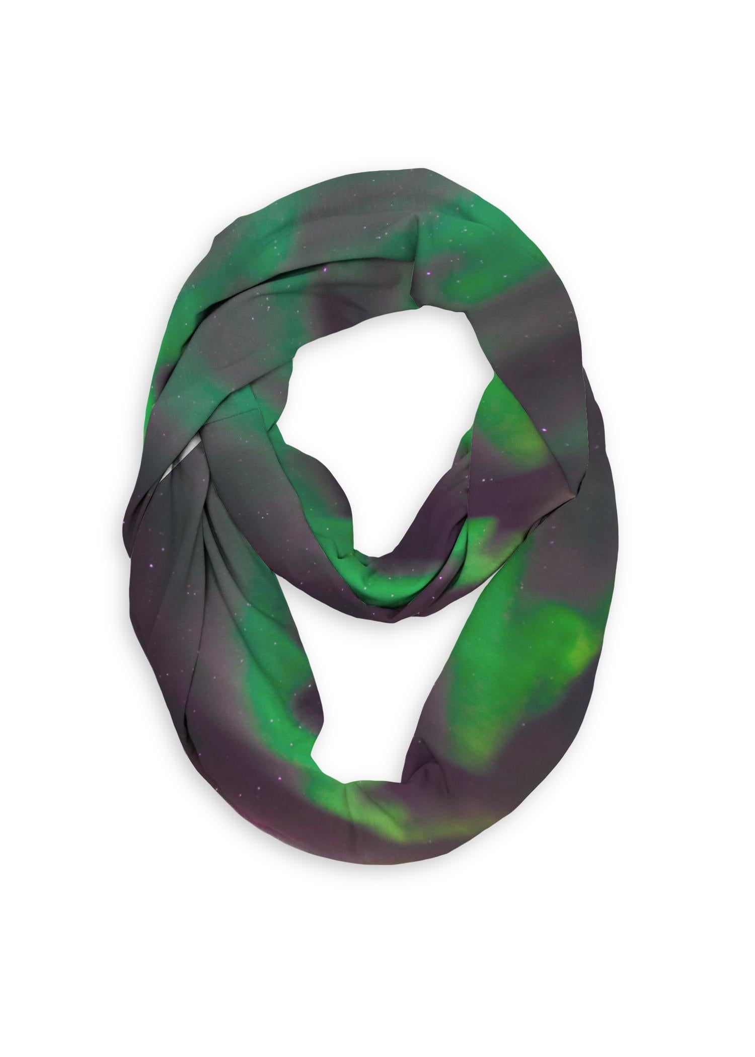 Aurora Ribbon Dance - Eco Infinity Scarf