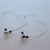 Tucho Offerings - LOVE, Sterling Silver Whitefish Vertebrae Heart Hoop Earrings